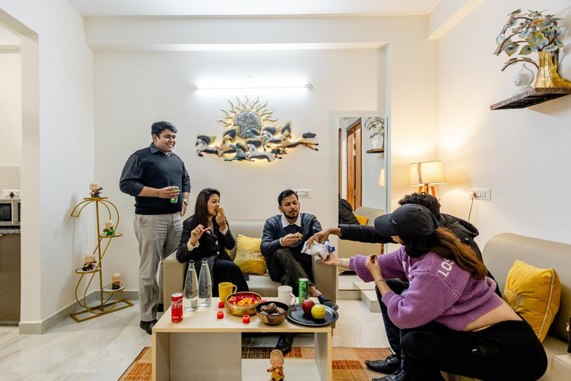 Lime Tree Service Apartment Golf Course Road, Gurgaon Eksteriør billede