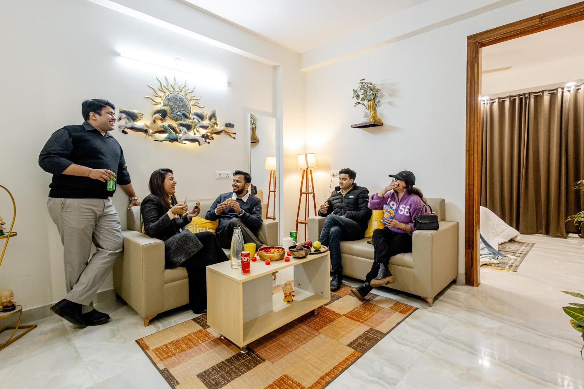 Lime Tree Service Apartment Golf Course Road, Gurgaon Eksteriør billede